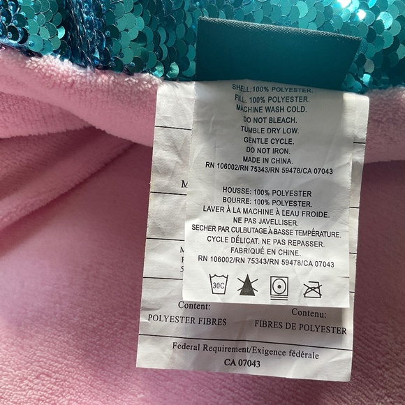 Cynthia Rowley Mermaid Snuggle Tail,  Blanket Sleeping Bag, One Size, for kids - Picture 8 of 14